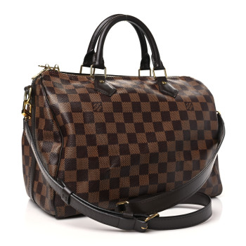LOUIS VUITTON Damier Ebene Speedy Bandouliere 30