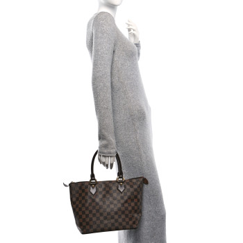 LOUIS VUITTON Damier Ebene Saleya PM
