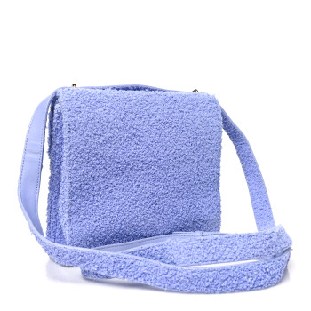 BOTTEGA VENETA Boucle Clip Bag Periwinkle
