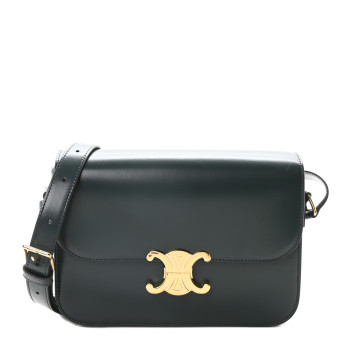 CELINE Shiny Calfskin Teen Triomphe Amazone