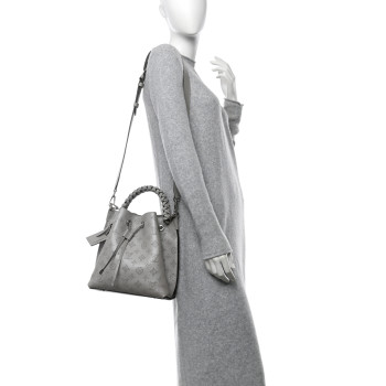 LOUIS VUITTON Metallic Mahina Muria Gris Souris