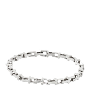 TIFFANY Sterling Silver T Link Chain Bracelet