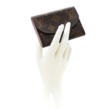 LOUIS VUITTON Monogram Rosalie Coin Purse Rose Ballerine