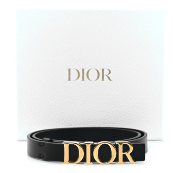 Dior ベルト 75サイズ　azz CHRISTIAN DIOR Calfskin D-Dream 20mm Belt 75 30 Black