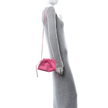 BOTTEGA VENETA Butter Calfskin The Mini Pouch Pink