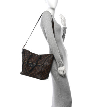LOUIS VUITTON Monogram Tournelle MM Black