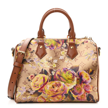LOUIS VUITTON Metallic Monogram LV Garden Speedy Bandouliere