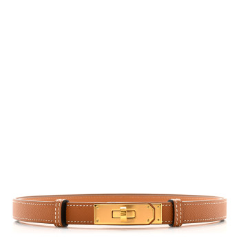 HERMES Epsom Kelly Belt Gold
