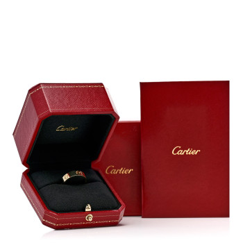 カルティエバンドリング CARTIER 18K Yellow Gold 3.5mm LOVE Wedding Band Ring 52 6