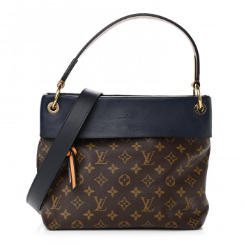 LOUIS VUITTON Monogram Tuileries Besace Marine Bordeaux
