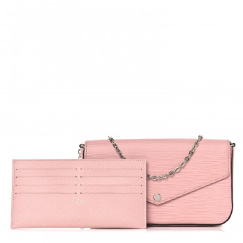 LOUIS VUITTON Epi Pochette Felicie Rose Ballerine