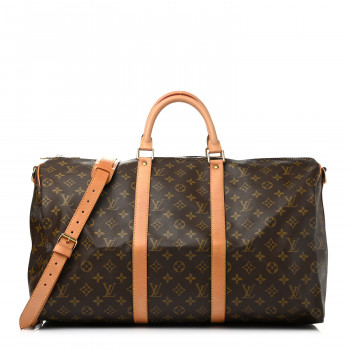 LOUIS VUITTON Monogram Keepall Bandouliere 50
