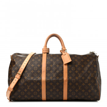 LOUIS VUITTON Monogram Keepall Bandouliere 55