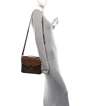 LOUIS VUITTON Reverse Monogram Pochette Metis LOUIS VUITTON Reverse Monogram Pochette Metis