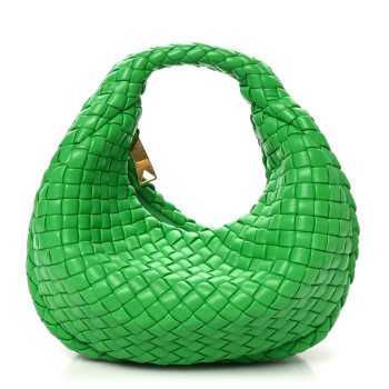 BOTTEGA VENETA Nappa Intreccio Padded Mini Jodie Parakeet