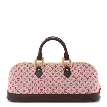 LOUIS VUITTON Mini Monogram Alma Long Cherry