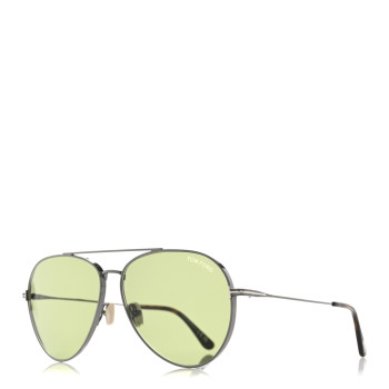 TOM FORD Metal Dashel-02 Sunglasses TF996 Green Silver