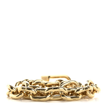 LOUIS VUITTON Pochette Metis East West Chain Strap Gold