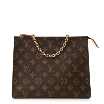LOUIS VUITTON Monogram Toiletry Pouch On Chain LOUIS VUITTON Monogram Toiletry Pouch On Chain