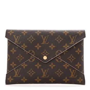 LOUIS VUITTON Monogram Large Kirigami Pochette Insert Rose Ballerine