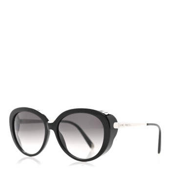 LOUIS VUITTON Acetate Bluebell Sunglasses Z0693W Black Glitter