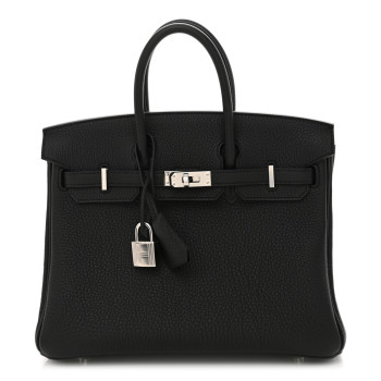 HERMES Togo Birkin 25 Black