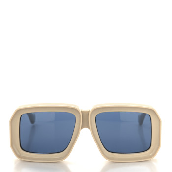 LOEWE Acetate Paula's Ibiza Dive In Mask Sunglasses LW40064U Beige