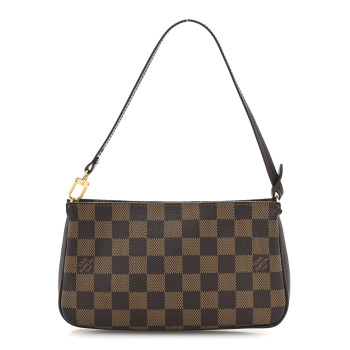 LOUIS VUITTON Damier Ebene Navona Pochette Accessories LOUIS VUITTON Damier Ebene Navona Pochette Accessories