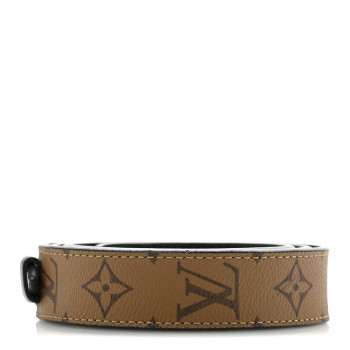 LOUIS VUITTON Reverse Monogram Bandouliere Shoulder Strap XL Black
