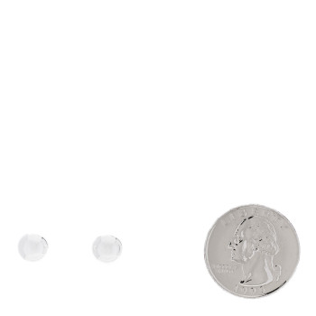 TIFFANY Sterling Silver 8mm Hardwear Ball Earrings
