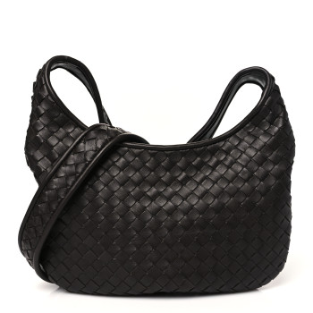 BOTTEGA VENETA Nappa Intrecciato Small Veneto Crossbody Bag Fondant