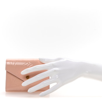 LOUIS VUITTON Vernis Victorine Wallet Rose Ballerine