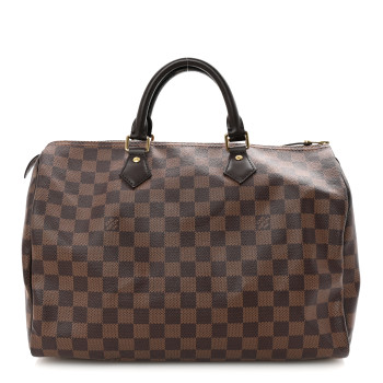 LOUIS VUITTON Damier Ebene Speedy 35