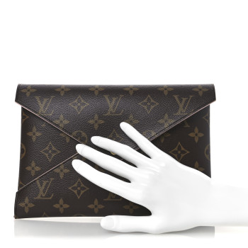 LOUIS VUITTON Monogram Large Kirigami Pochette Insert Rose Ballerine