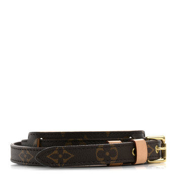 LOUIS VUITTON Monogram 16mm Adjustable Shoulder Strap