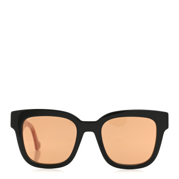 GUCCI Rectangle 52mm Frame Sunglasses GG0998/S Black Pink