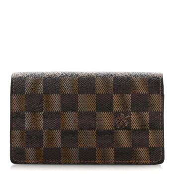 LOUIS VUITTON Damier Ebene Porte-Monnaie Billets Tresor Wallet LOUIS VUITTON Damier Ebene Porte-Monnaie Billets Tresor Wallet