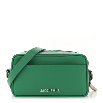 JACQUEMUS Smooth Calfskin Le Baneto Green