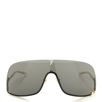 GUCCI Metal Mask Shaped Frame Sunglasses GG1560S Gold