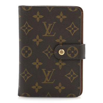 LOUIS VUITTON Monogram Porte Papier Zippe Wallet