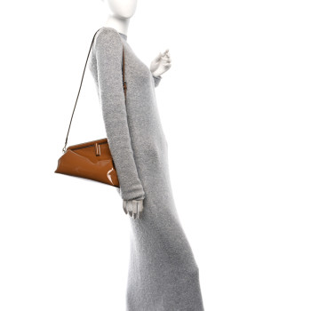FENDI Patent Midi Fendi First Caramello