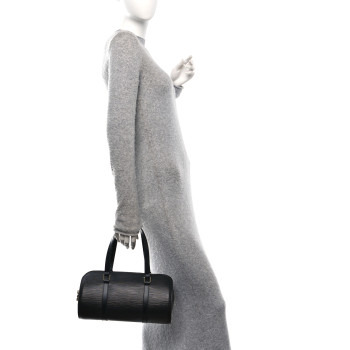 LOUIS VUITTON Epi Soufflot Black