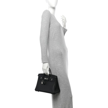 HERMES Togo Birkin 25 Black