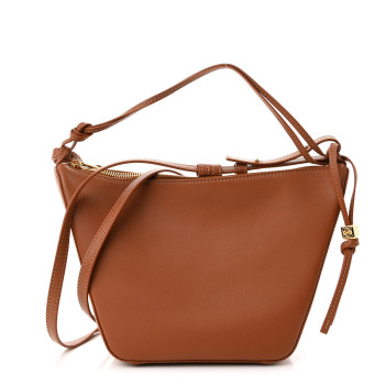 LOEWE Calfskin Mini Hammock Hobo Tan
