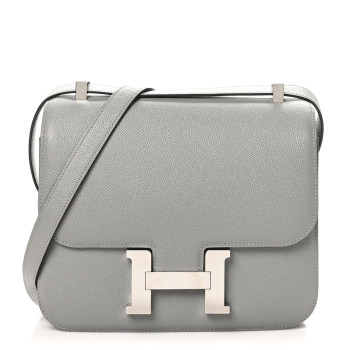 HERMES Epsom Constance 24 Gris Mouette