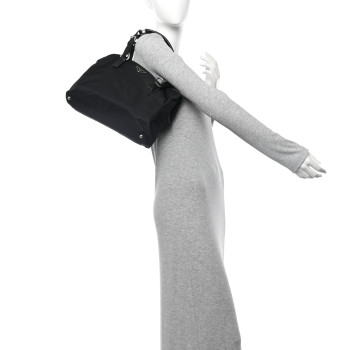 PRADA Tessuto Nylon Saffiano Tote Black