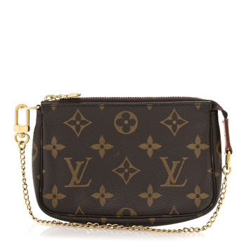 LOUIS VUITTON Monogram Mini Pochette Accessories