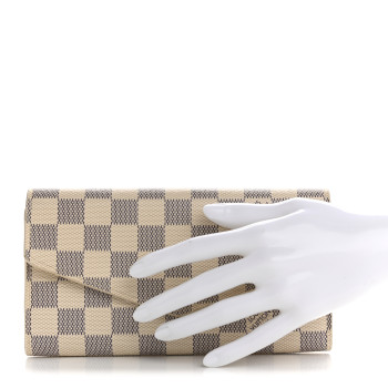 LOUIS VUITTON Damier Azur Sarah Wallet NM