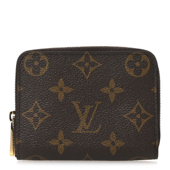 LOUIS VUITTON Monogram Zippy Coin Purse