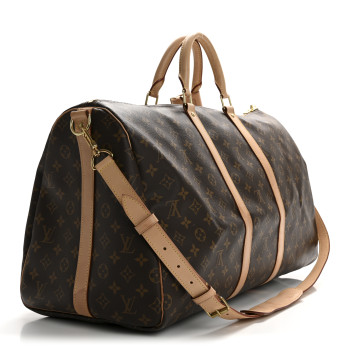 LOUIS VUITTON Monogram Keepall Bandouliere 55